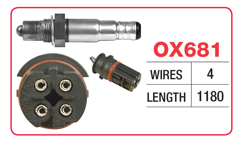 OXYGEN SENSOR - MERCEDES BENZ - OX681