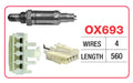 OXYGEN SENSOR - TOYOTA - OX693
