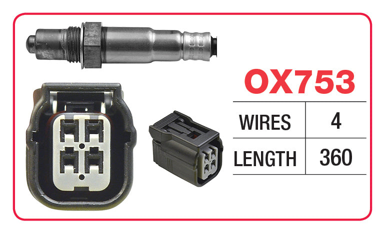 OXYGEN SENSOR - HONDA - OX753