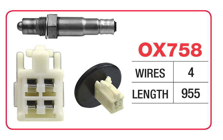 OXYGEN SENSOR - TOYOTA - OX758