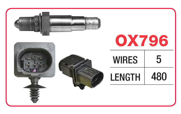 OXYGEN SENSOR - PORSCHE - OX796