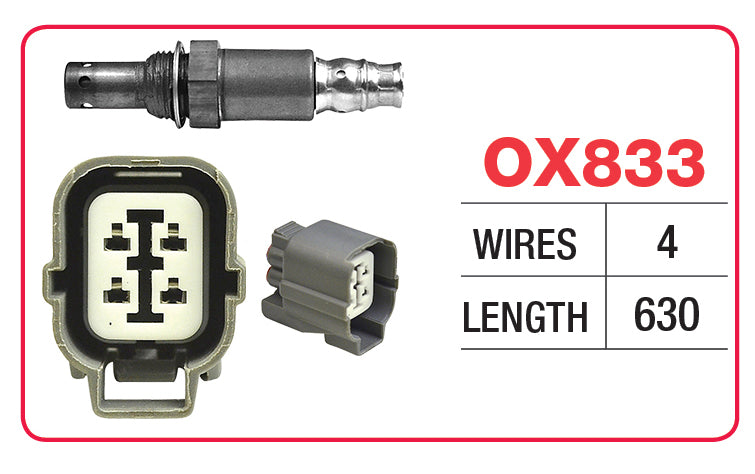 OXYGEN SENSOR - HONDA - OX833