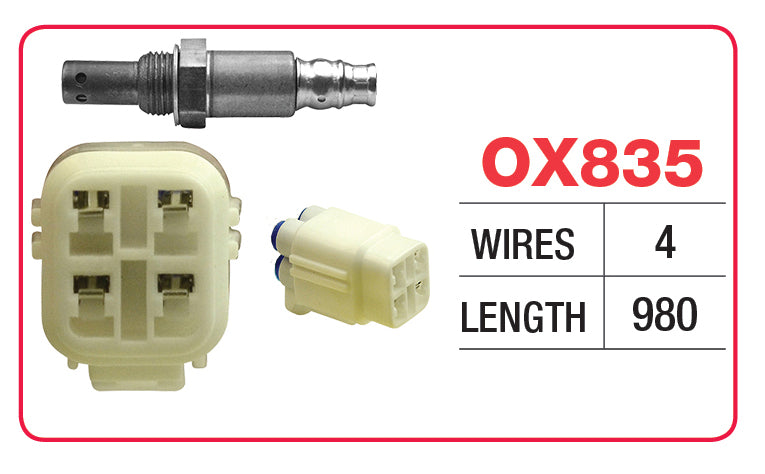 OXYGEN SENSOR - SUBARU - OX835