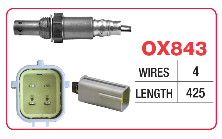 OXYGEN SENSOR - NISSAN - OX843
