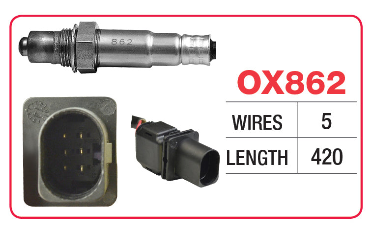 OXYGEN SENSOR ALFA ROMEO - OX862
