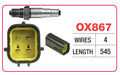 OXYGEN SENSOR - HYUNDAI - OX867
