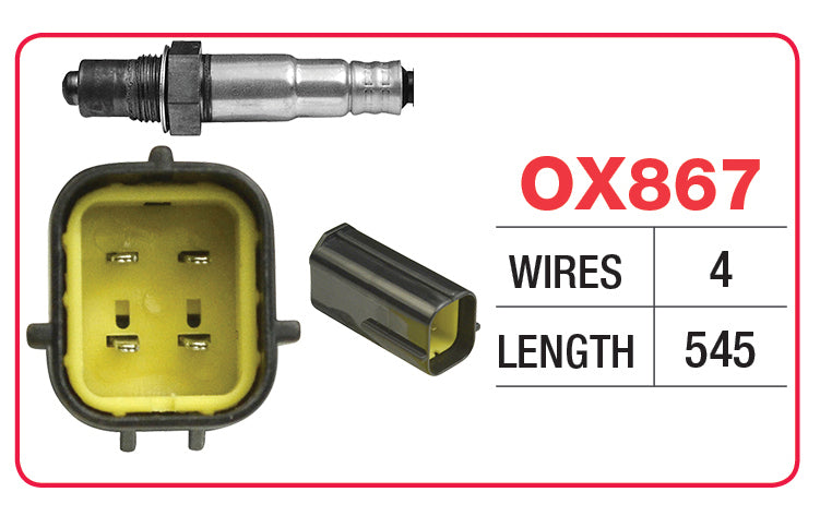 OXYGEN SENSOR - HYUNDAI - OX867