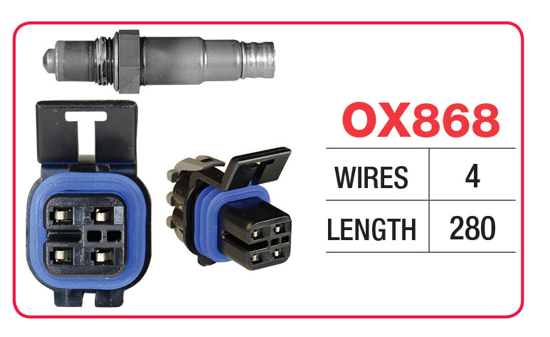 OXYGEN SENSOR - HOLDEN - OX868