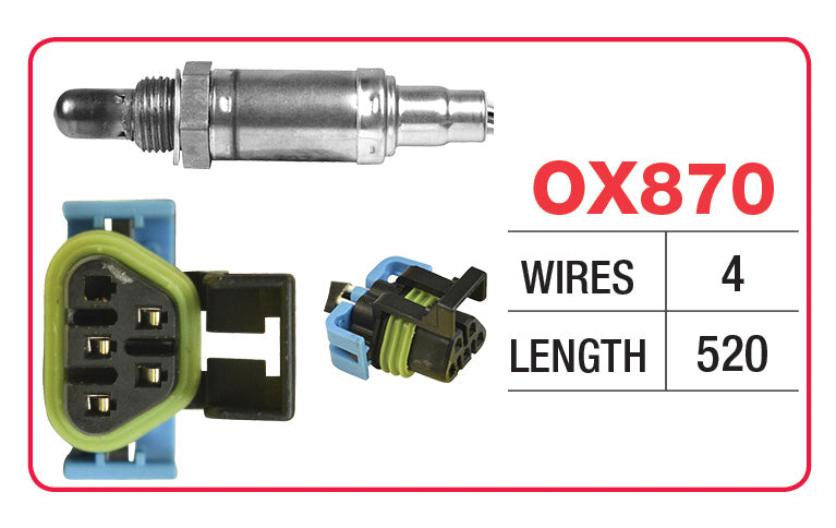 OXYGEN SENSOR - HOLDEN - OX870