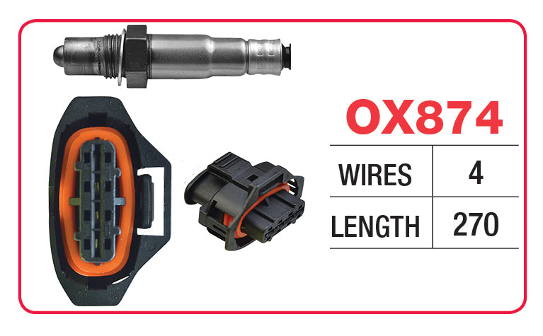OXYGEN SENSOR - HOLDEN - OX874