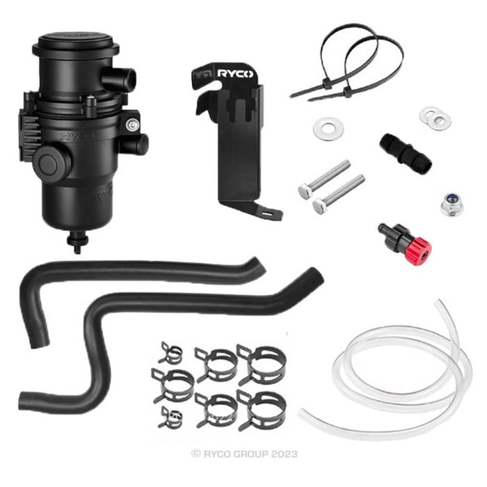 Ryco 4x4 Catch Can Filtration Upgrade Kit - X104CC