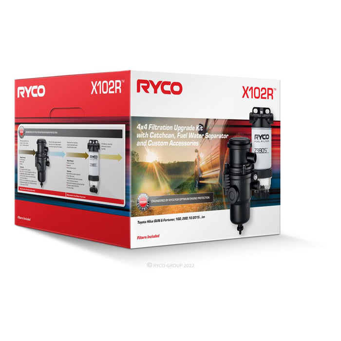 Ryco 4x4 Filtration Upgrade Kit - X102R