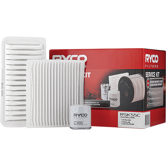 Ryco Filter Service Kit Includes Cabin Air Filter - RSK55C