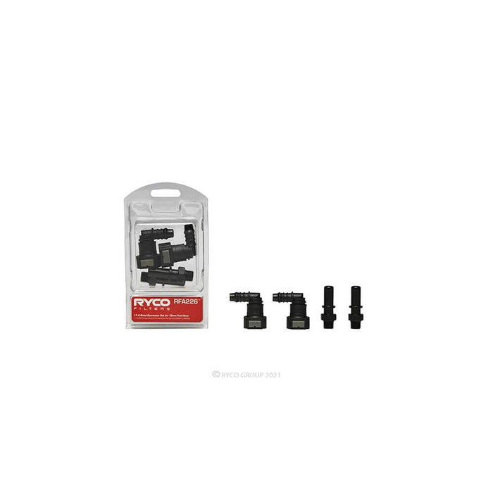Ryco Fuel Hose Quick Connectors - 11.8 SAE - Twin Pack - RFA226