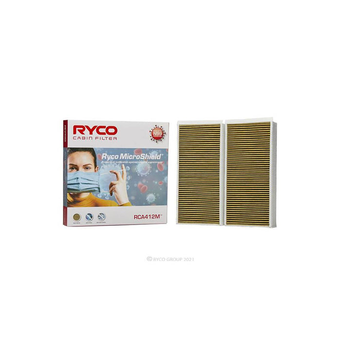 Ryco N99 MicroShield Cabin Air Filter - RCA412M