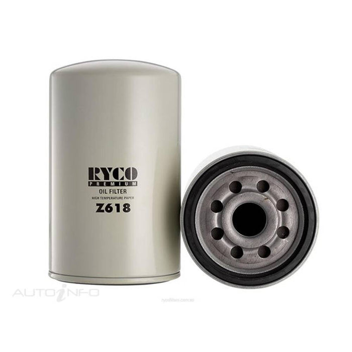 Ryco Oil Filter - Z618