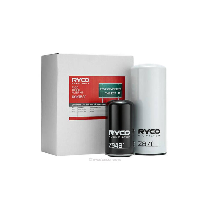 Ryco Service Kit to suit Cummins ISC/ISL/ISL e5 Engines  - RSK153
