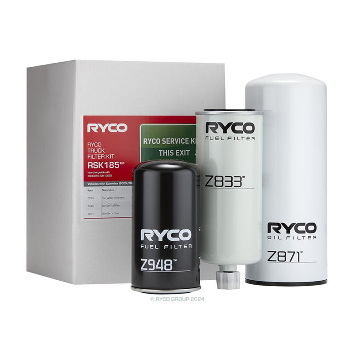 Ryco Service Kit to suit Cummins ISC/ISL/ISLe5 - RSK185