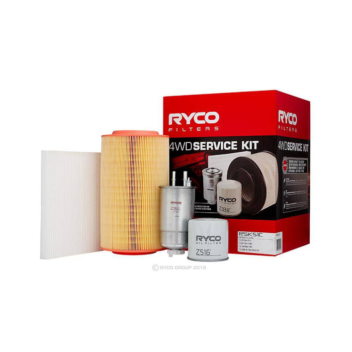 Ryco Service Kit to suit Fiat Ducato JTD - RSK51C