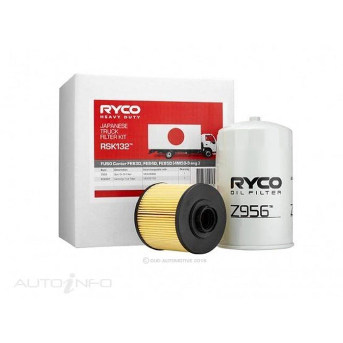 Ryco Service Kit to suit Fuso CANTER/ROSA FE70 /FE71D/FE73D FE74D/FE82D/FE83D/FE84D/FE85D/FG84D - RSK132