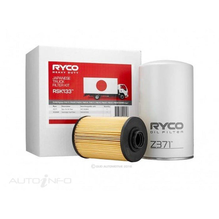Ryco Service Kit to suit Fuso Fighter FK61/FK62/FK65/FM65/FM67/FN62/FN62 /FN63 - RSK133