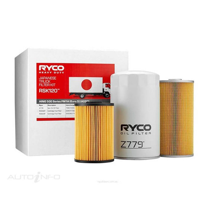Ryco Service Kit to suit Hino 500 FM1A/GH1A - RSK120