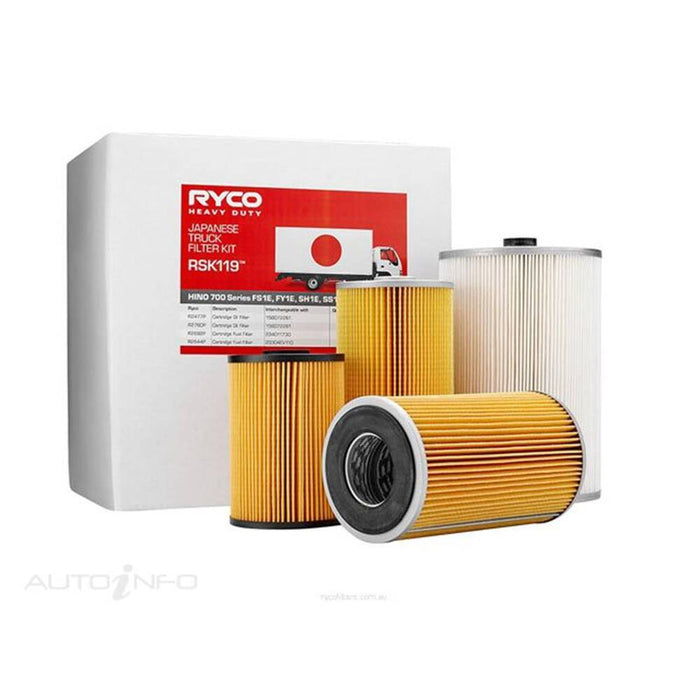 Ryco Service Kit to suit Hino 700 FS1E/FY1E/SH1E/SS1E - RSK119