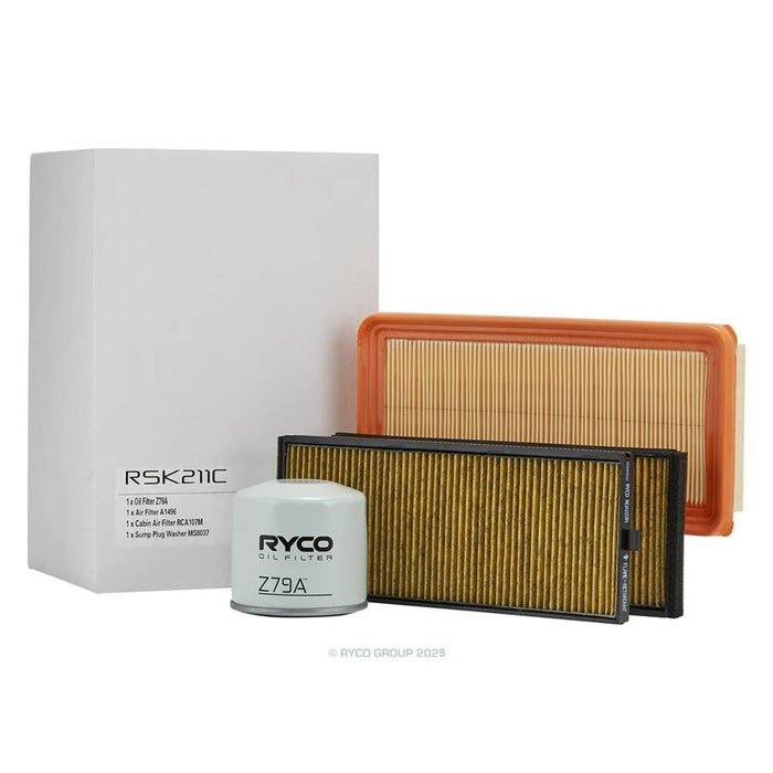 Ryco Service Kit to suit Hyundai Getz - RSK211C