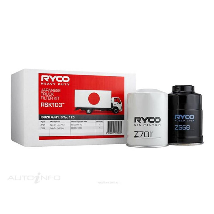 Ryco Service Kit to suit Isuzu NKR - RSK103