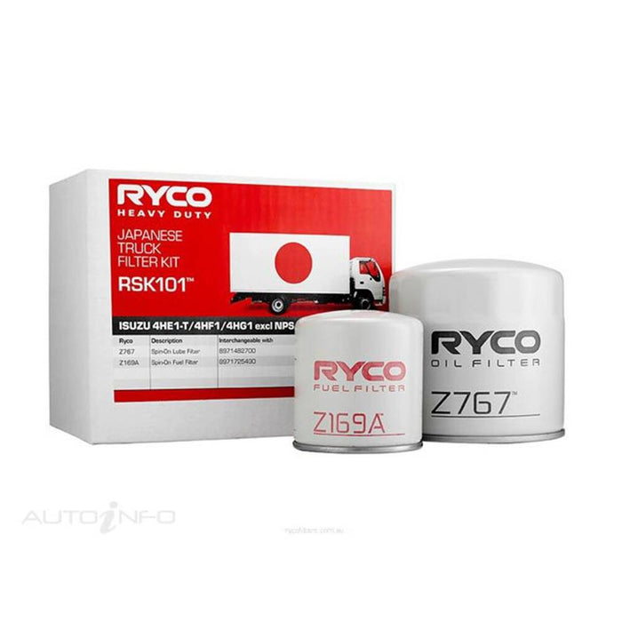 Ryco Service Kit to suit Isuzu NKR/NPR - RSK101