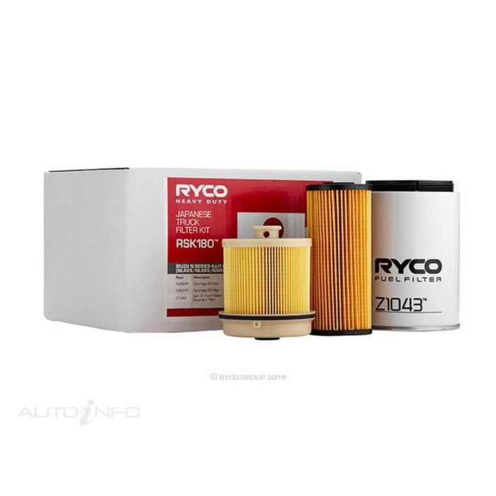Ryco Service Kit to suit Isuzu NLR85/NMR85/NNR85/NPR85/NPS85 - RSK180