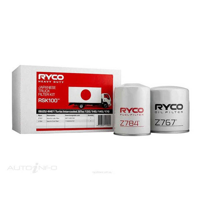 Ryco Service Kit to suit Isuzu NPR/NQR/NPS - RSK100