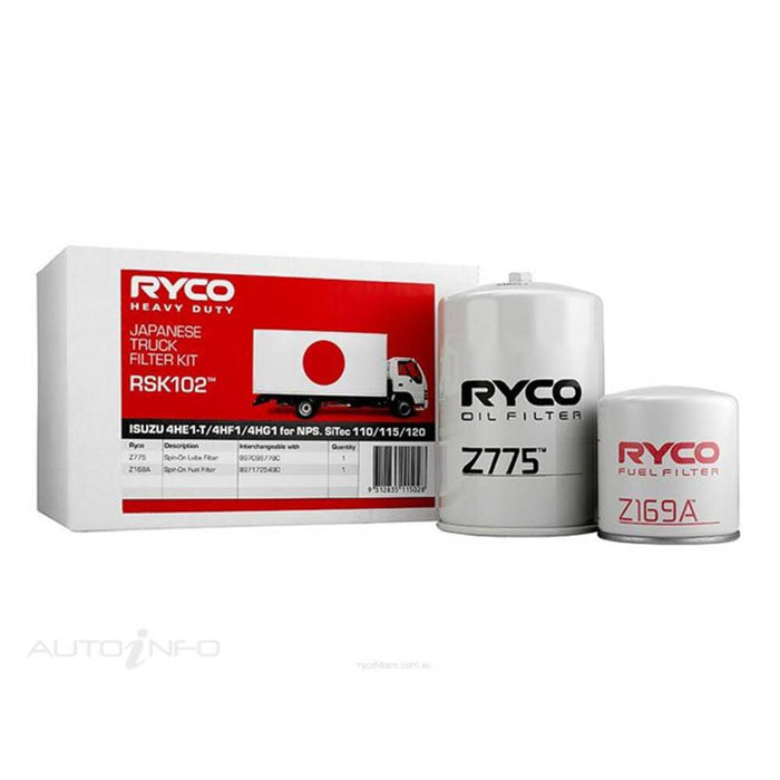 Ryco Service Kit to suit Isuzu NPS - RSK102