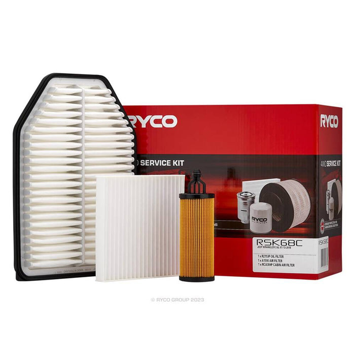 Ryco Service Kit to suit Jeep Wrangler 3.6L - RSK68C