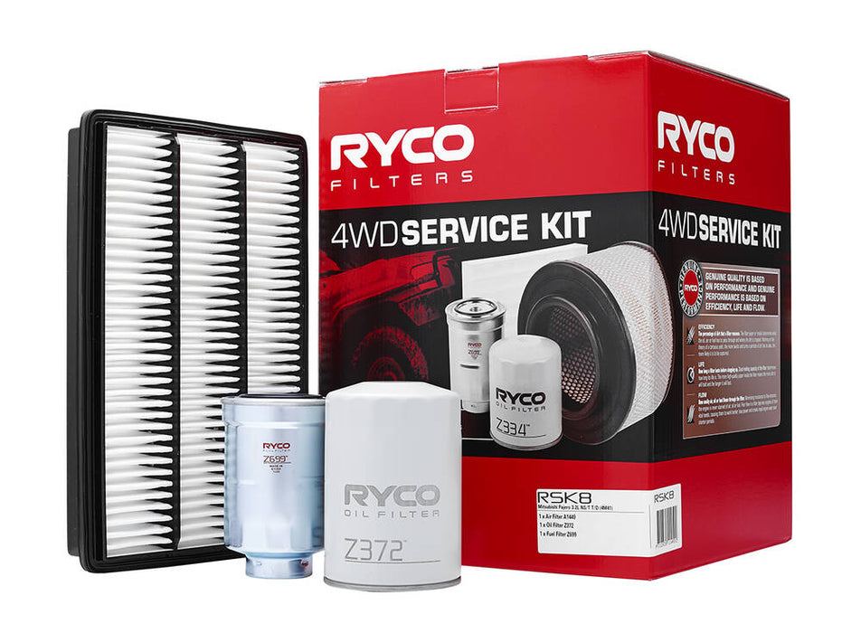Ryco Service Kit to suit Mitsubishi Pajero NS/NT/NW/NX - RSK8