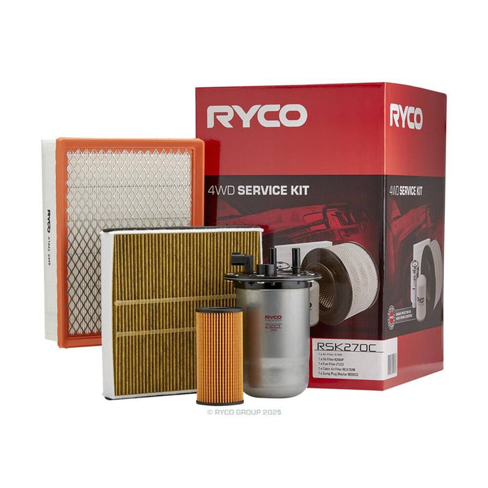 Ryco Service Kit to suit Nissan Navara D23 NP300 - RSK270C