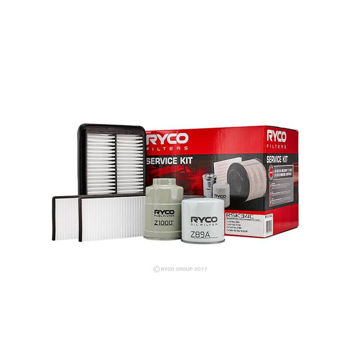 Ryco Service Kit to suit Nissan Navara D40 - RSK34C