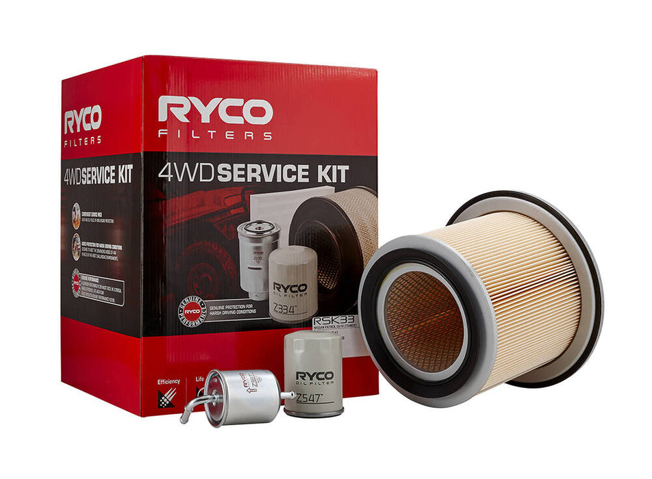 Ryco Service Kit to suit Nissan Patrol GU IV - RSK33
