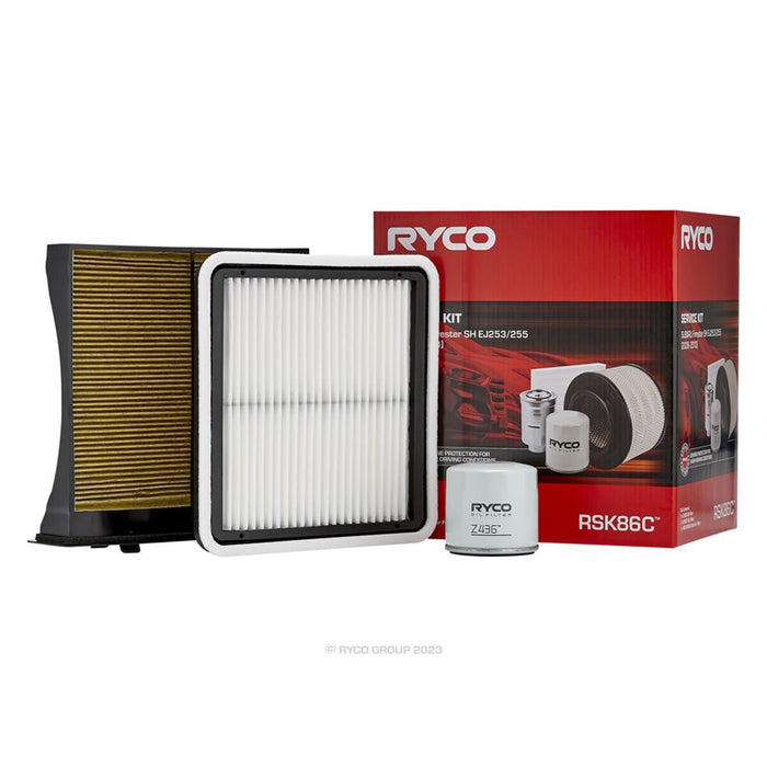 Ryco Service Kit to suit Subaru Forester SH - RSK86C