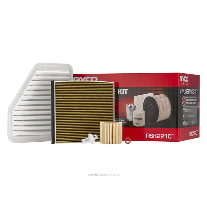 Ryco Service Kit to suit Toyota Aurion - RSK221C