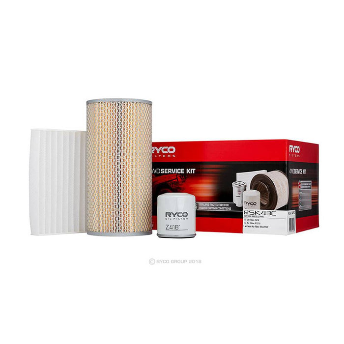 Ryco Service Kit to suit Toyota HiAce 2TRFE - RSK43C
