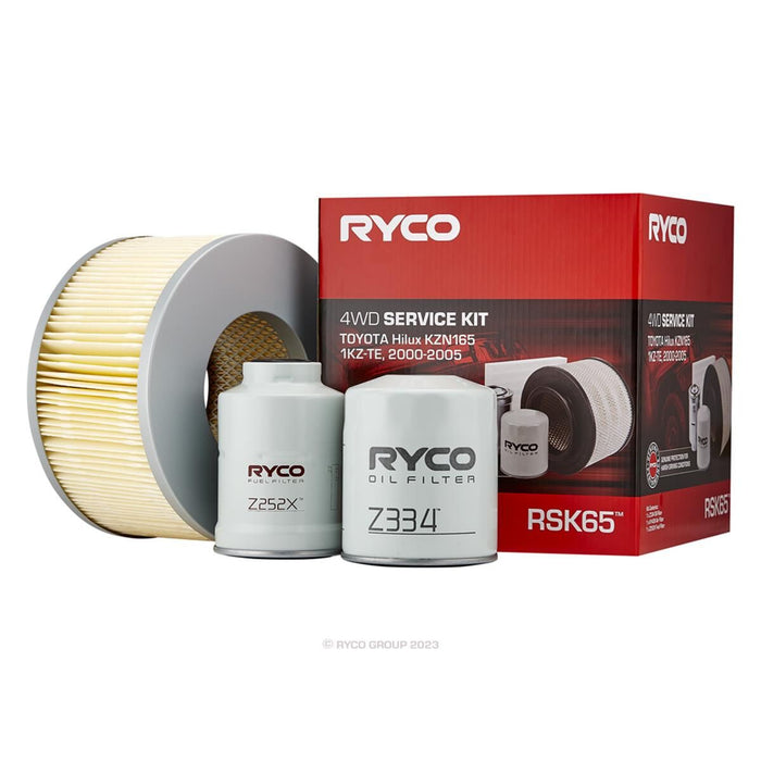 Ryco Service Kit to suit Toyota Hilux KZN165 - RSK65