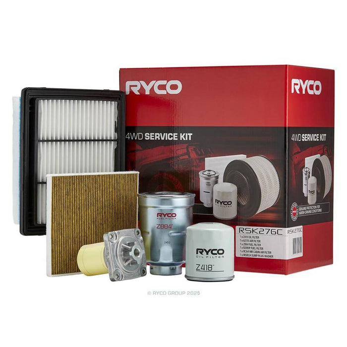 Ryco Service Kit to suit Toyota LandCruiser GXL,GXL+,Workmate - RSK276C