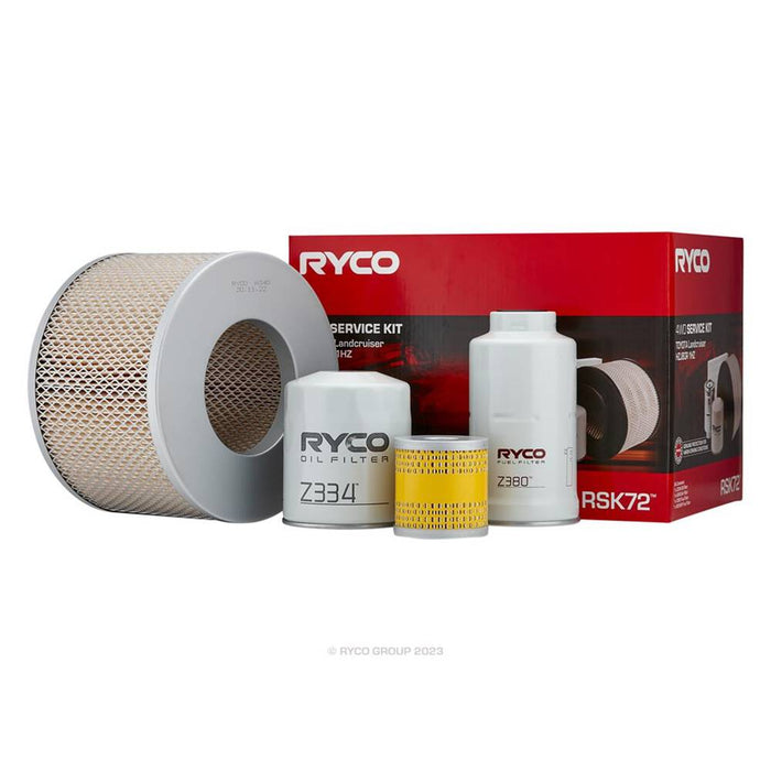 Ryco Service Kit to suit Toyota Landcruiser HZJ80R - RSK72