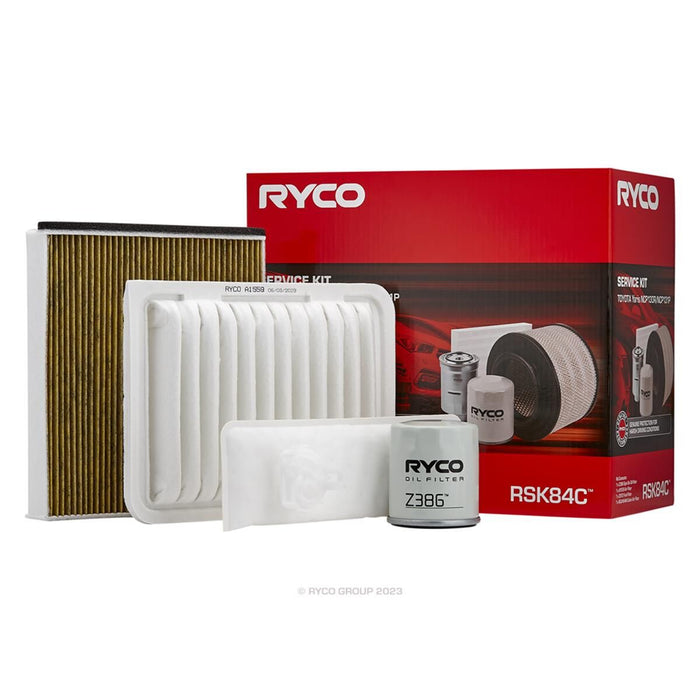 Ryco Service Kit to suit Toyota Yaris - RSK84C