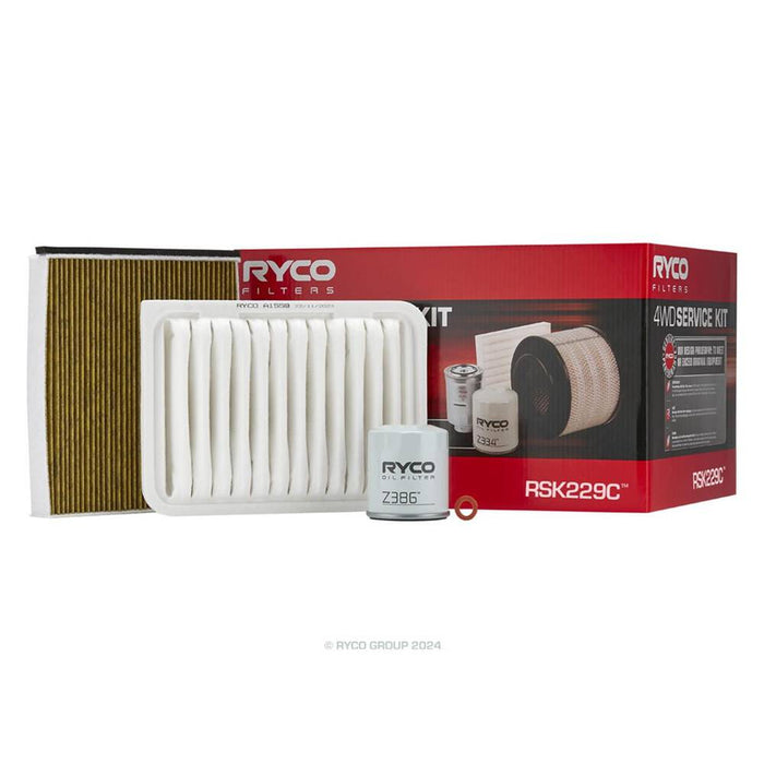 Ryco Service Kit to suit Toyota Yaris NCP90R - RSK229C