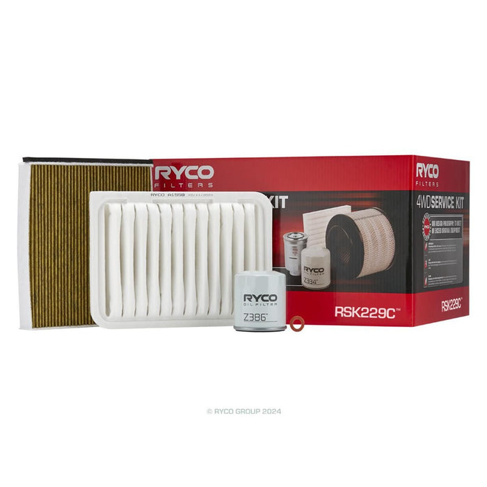 Ryco Service Kit to suit Toyota Yaris NCP90R - RSK229C