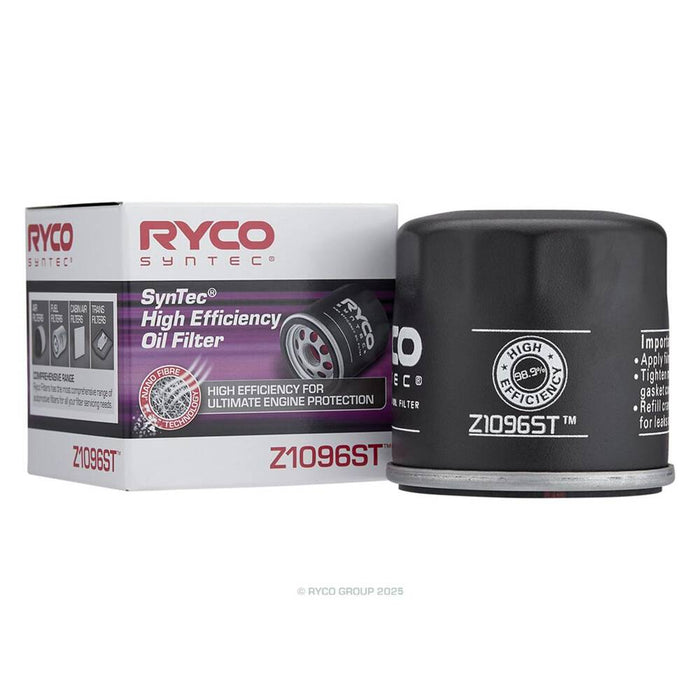 Ryco SynTec Oil Filter - Z1096ST
