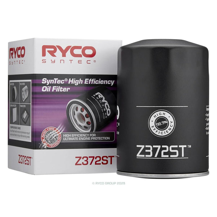 Ryco SynTec Oil Filter - Z372ST