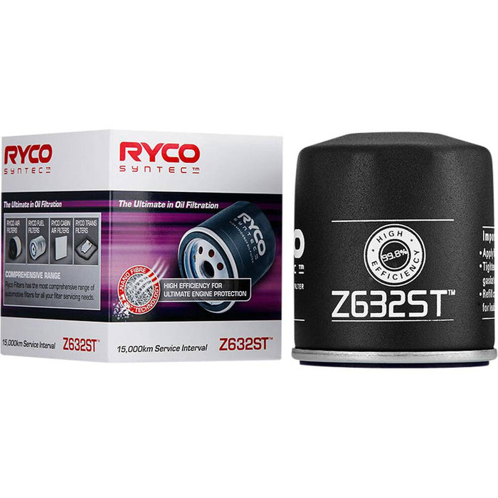 Ryco SynTec Oil Filter - Z632ST (Interchangeable with Z632)